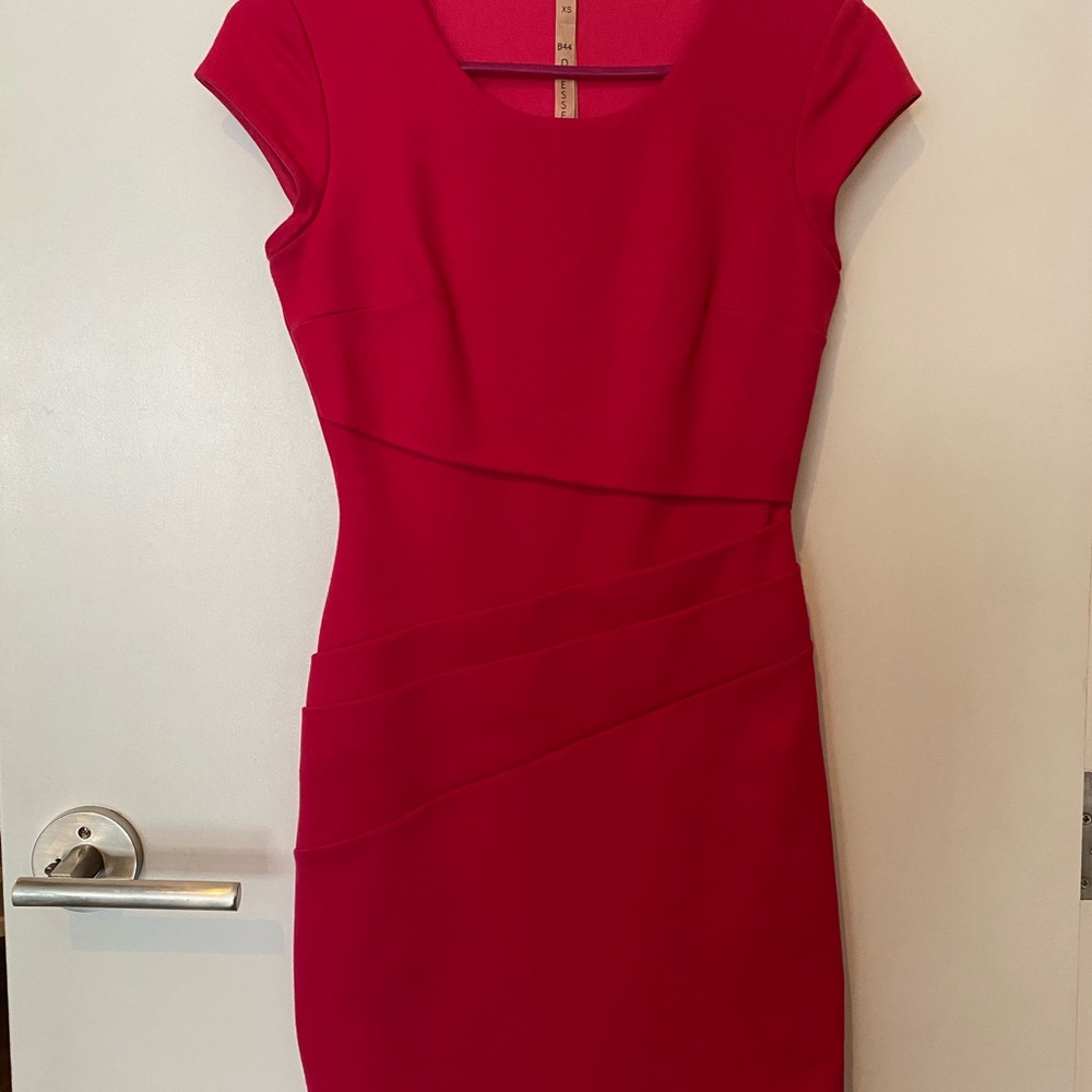 Bailey 44 Pink Ponte Dress
